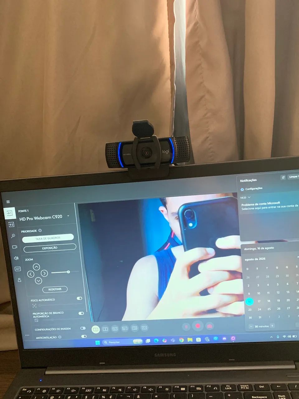 Webcam Logitech C920 Pro Full HD 1080p - Foto 5