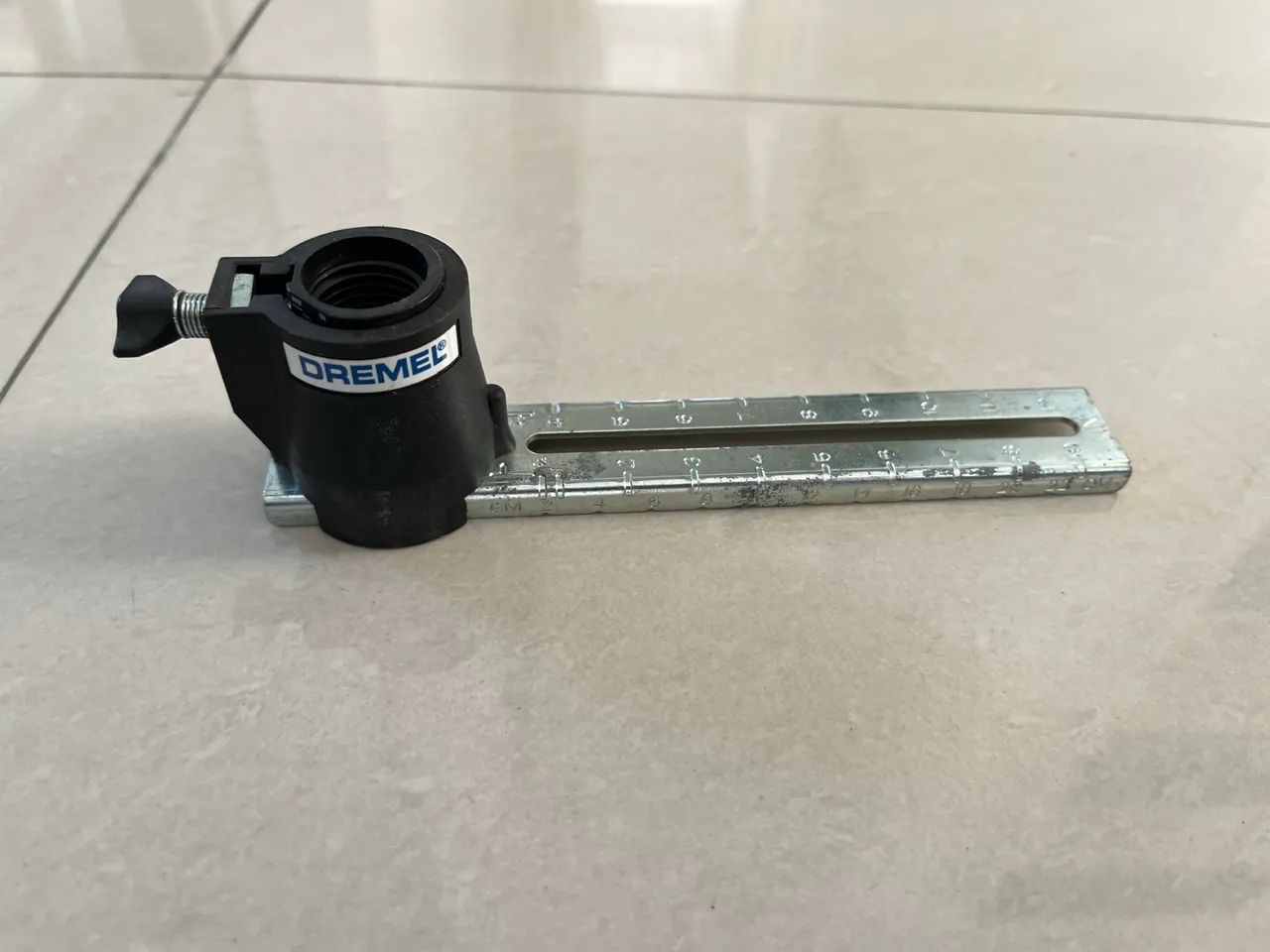 Guia de corte circular e paralelo Dremel acomplamento micro retífica  - Foto 2