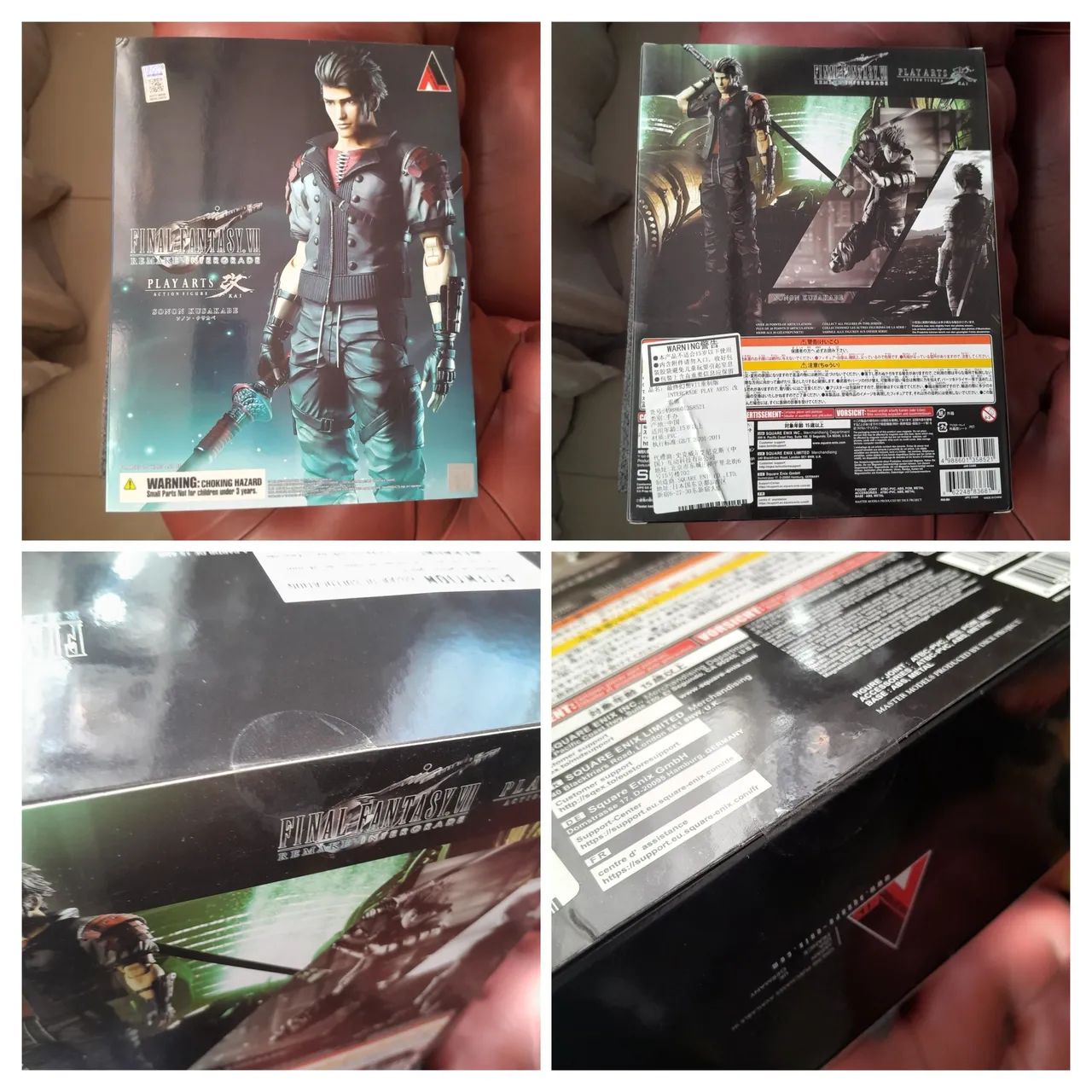 Play Arts Kai Sonon Final Fantasy VII Remake Intergrade LACRADO - Foto 4