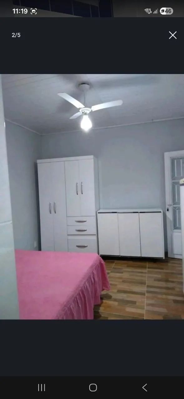 Alugo kitinet mobiliada vaga feminina - Foto 2
