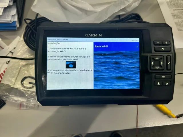 GPS Marítimo com Sonar Garmin Striker 7cv - Foto 5