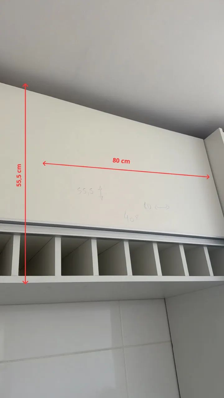 Armário de cozinha planejado branco - Foto 2