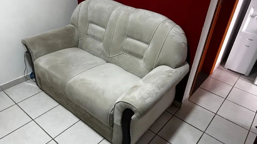 Sofá 2 lugares - Ideal para Sala de Espera - Foto 2