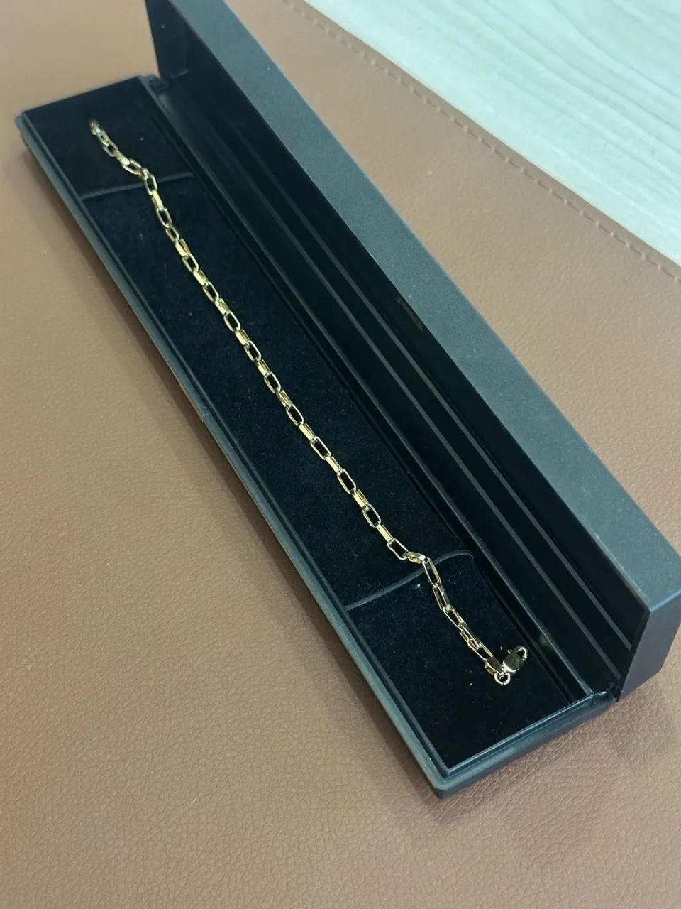 Pulseira de ouro tijolinho  - Foto 3
