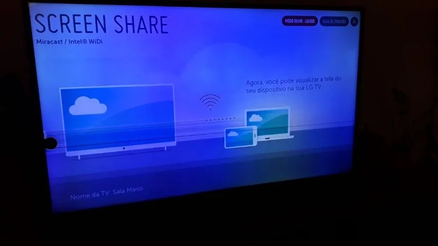 TV LG 49 polegadas com defeito - Foto 3