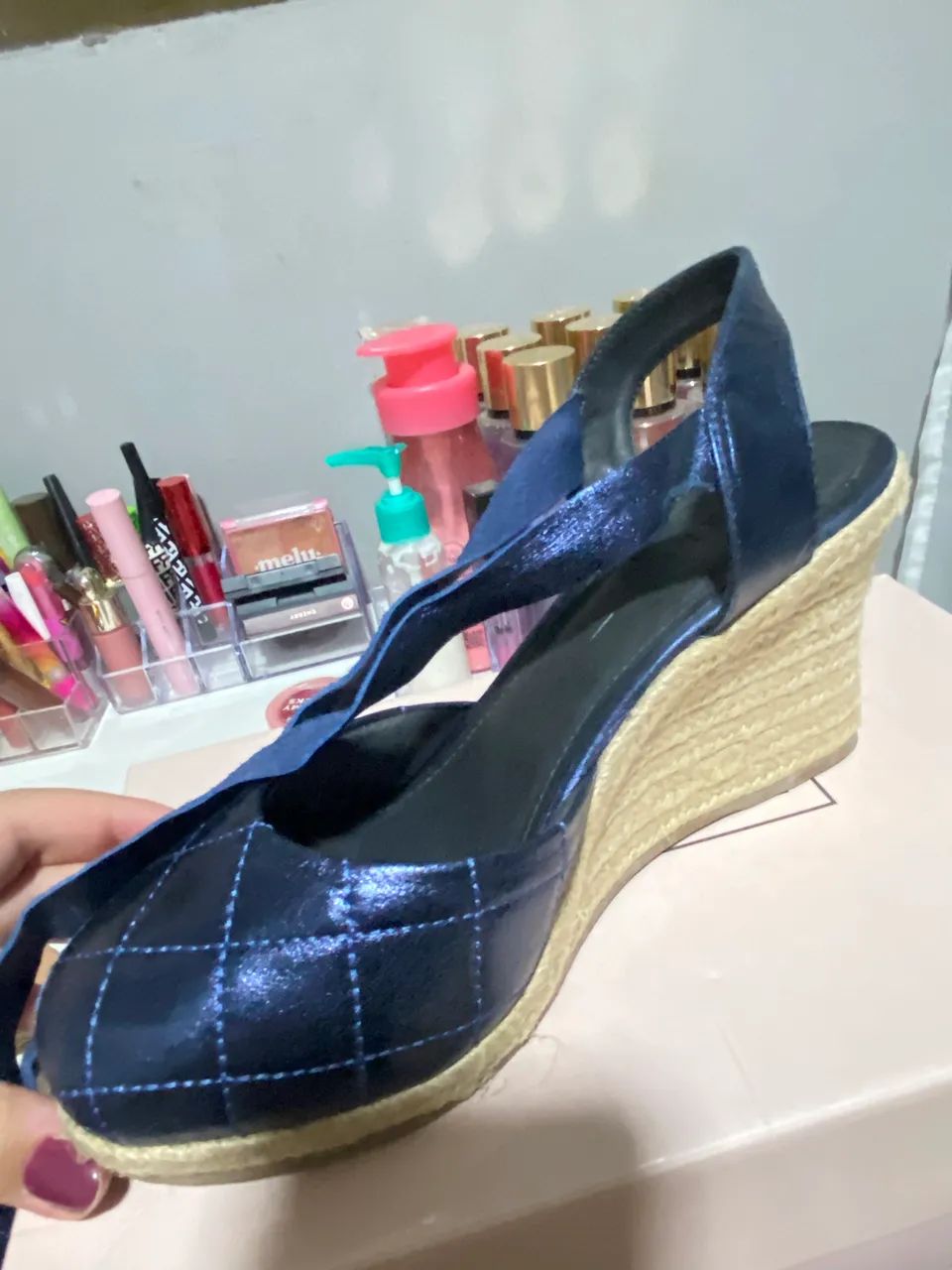 Sandália Anabela 38