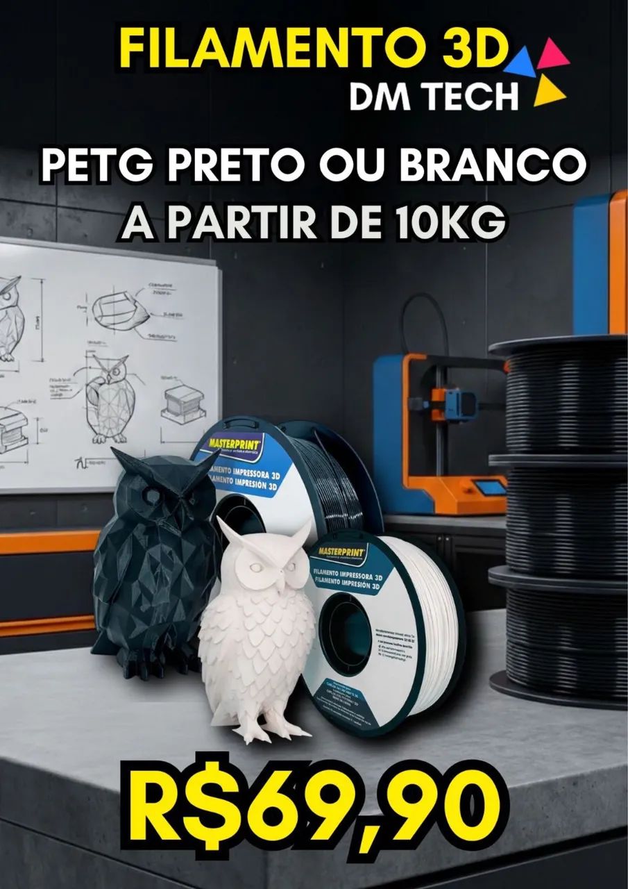 Filamentos 3d masterprint 