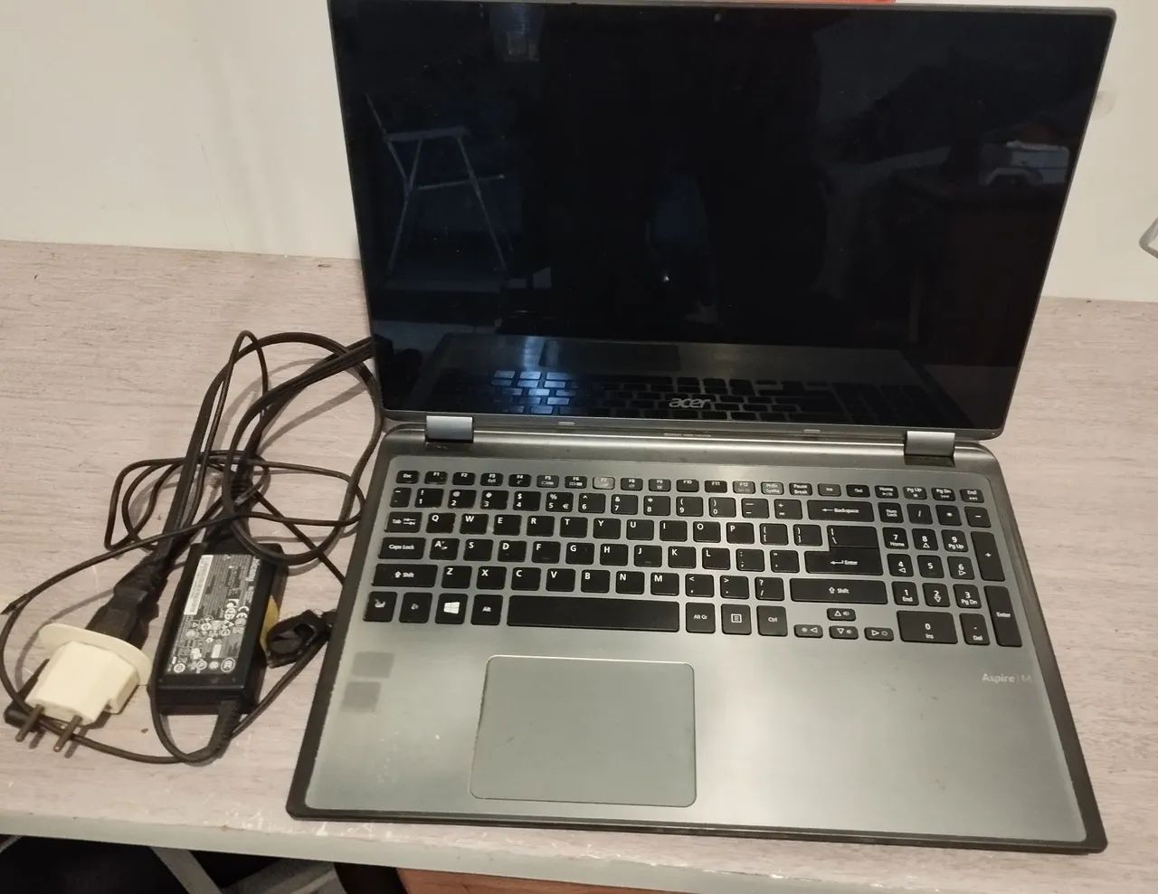 Notebook Acer Aspire M5 para retirada de peças 