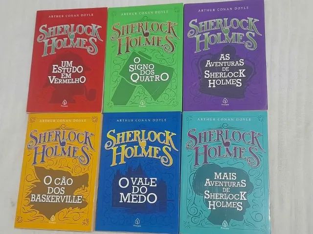 Coleção Sherlock Holmes 6 livros