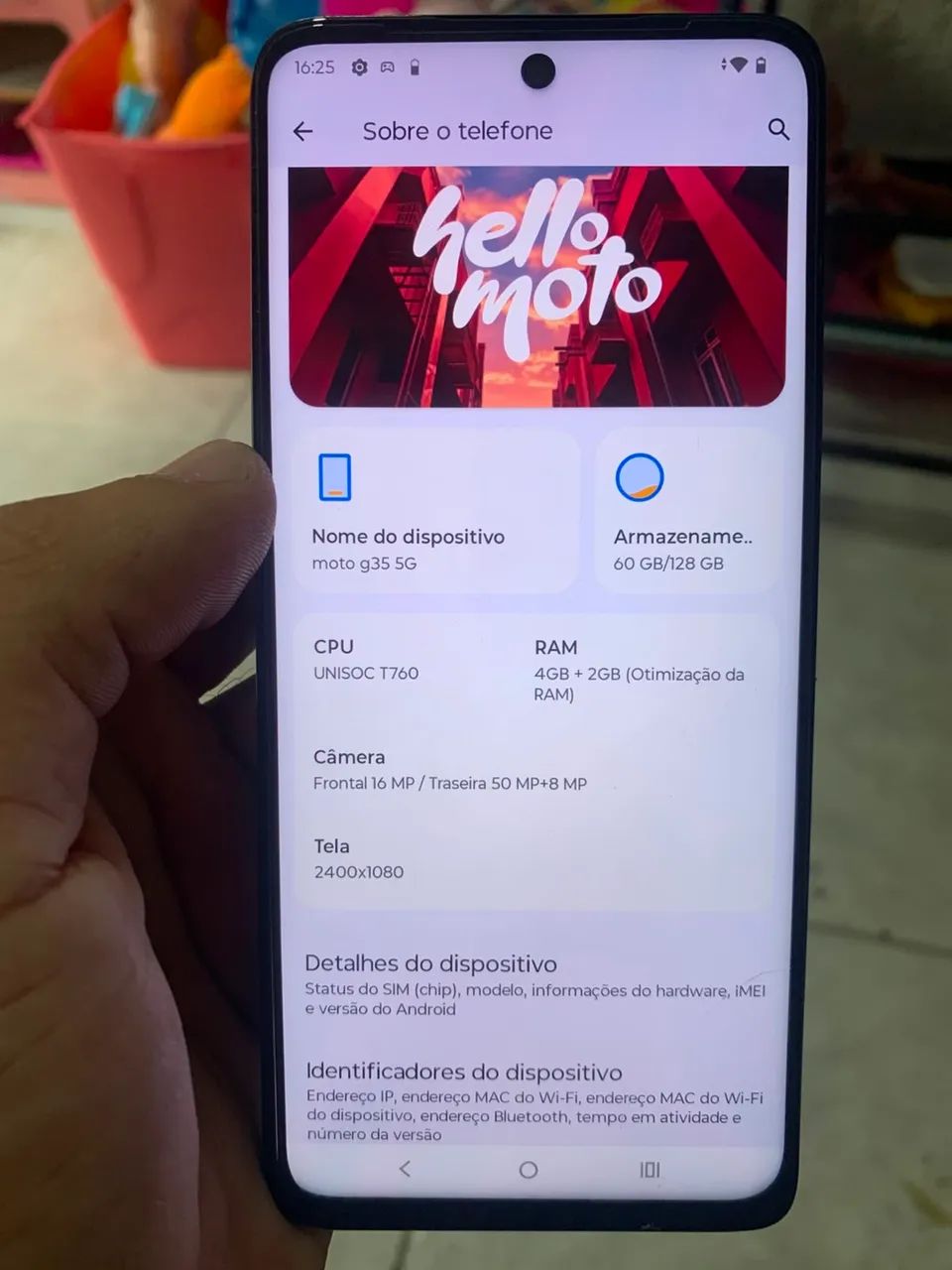 Moto G35 único dono  - Foto 4