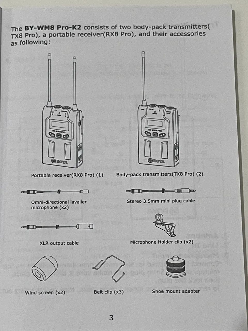 Microfone lapela sem fio Boya BY-WM8 Pro-K2 - Foto 5