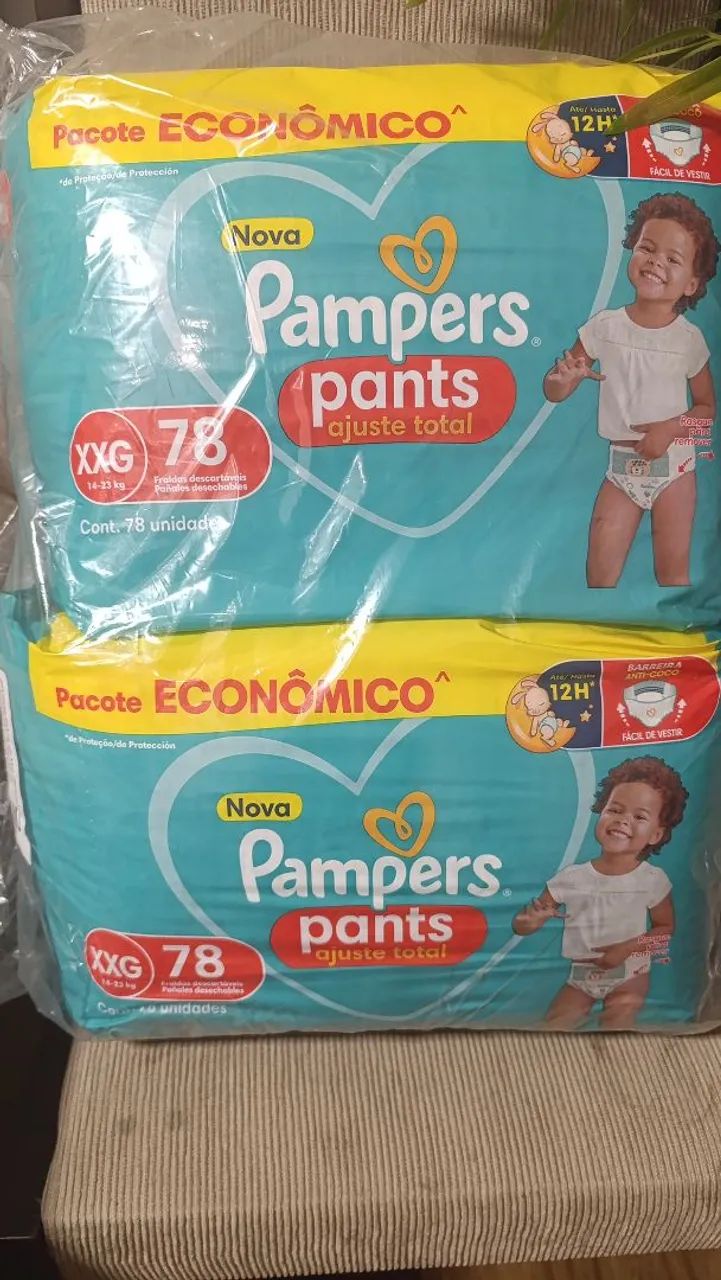 Pacote de Fraldas 78 unidades 