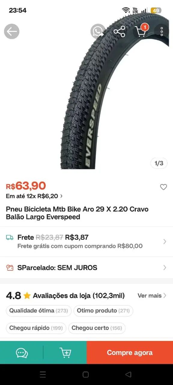 Par de pneus aro 29 zerado  - Foto 5
