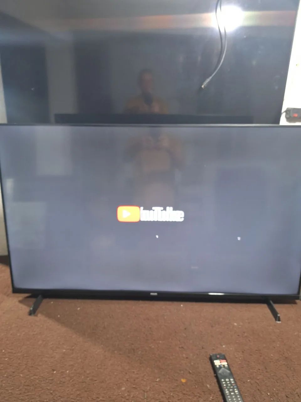 TV PHILIPS ANDROID 4K 50 POLEGADAS FUNCIONANDO PERFEITAMENTE DETALHE NA DESCRIÇÃO  ACEITO  - Foto 4