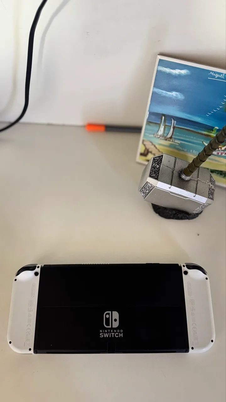 Nitendo Switch OLED Branco - Foto 3