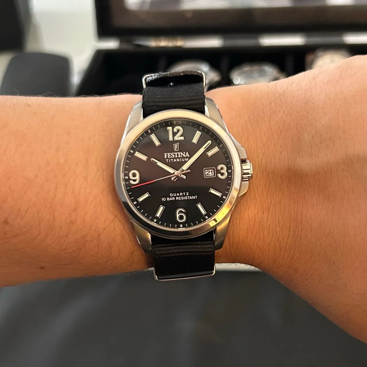 Relógio Festina Titanium F20697/3 - Foto 4