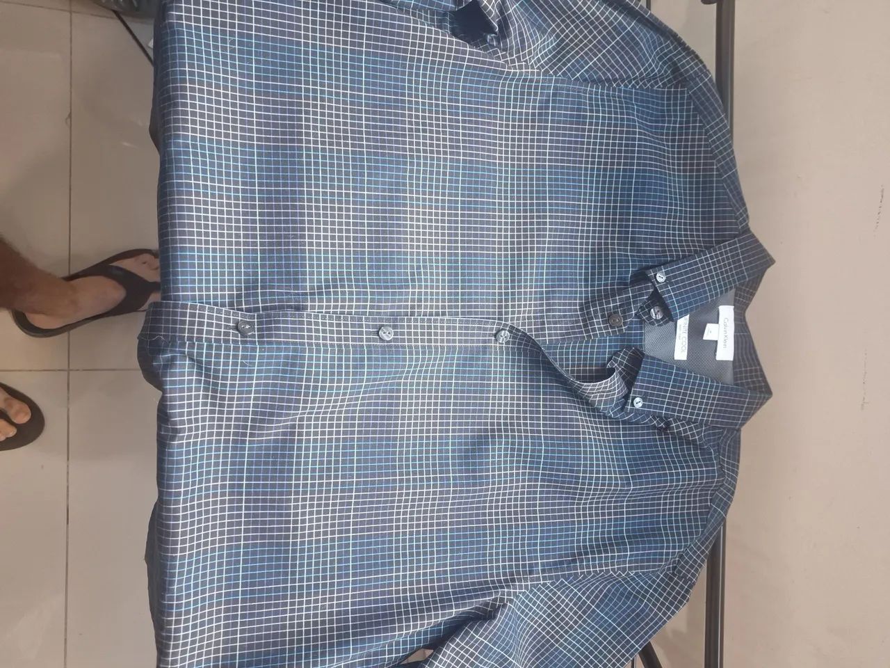 Camisa Calvin Klein original 100% algodão tamanho M - Foto 3