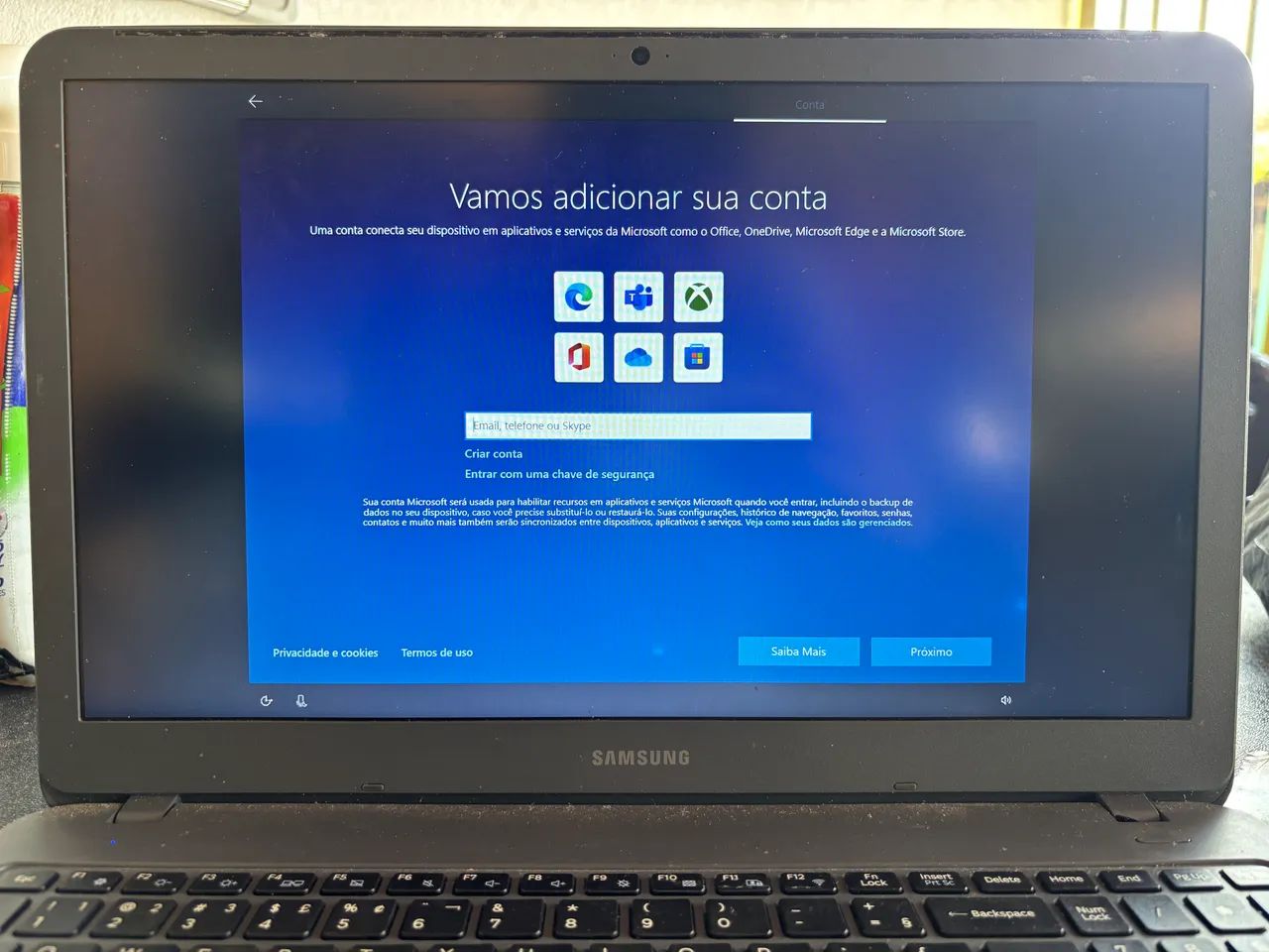 Notebook Linha Samsung Essentials  - Foto 3