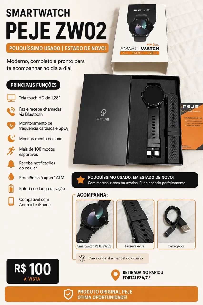 Smart Watch PEJE ZW02