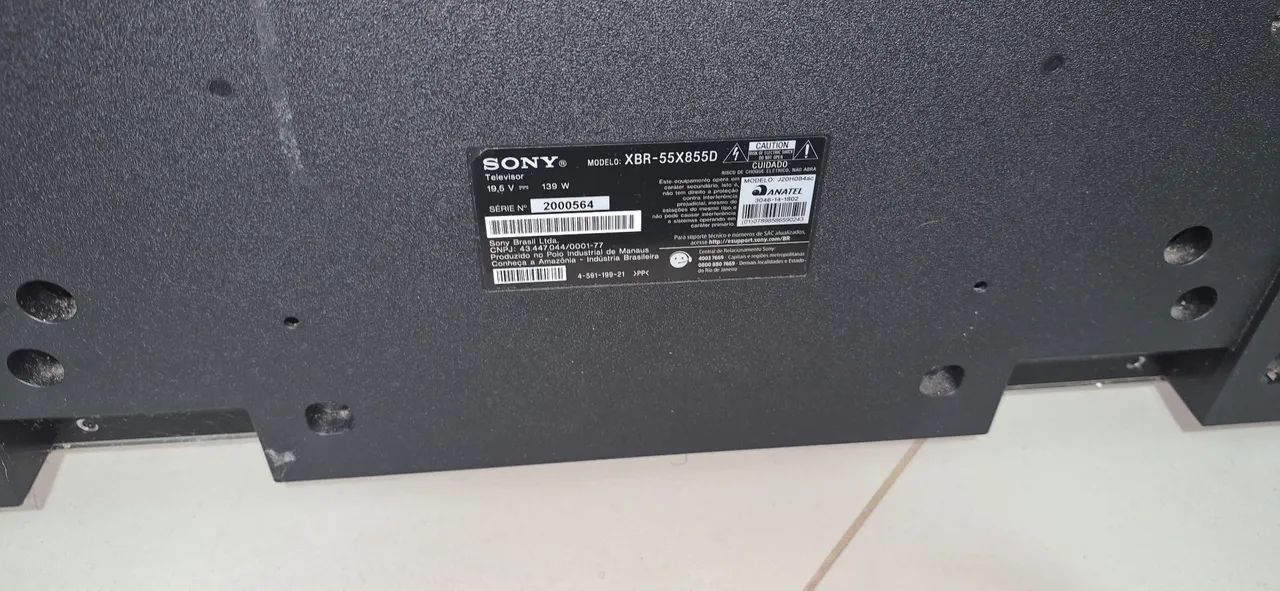 Sony Android TV fonte de energia - Foto 4