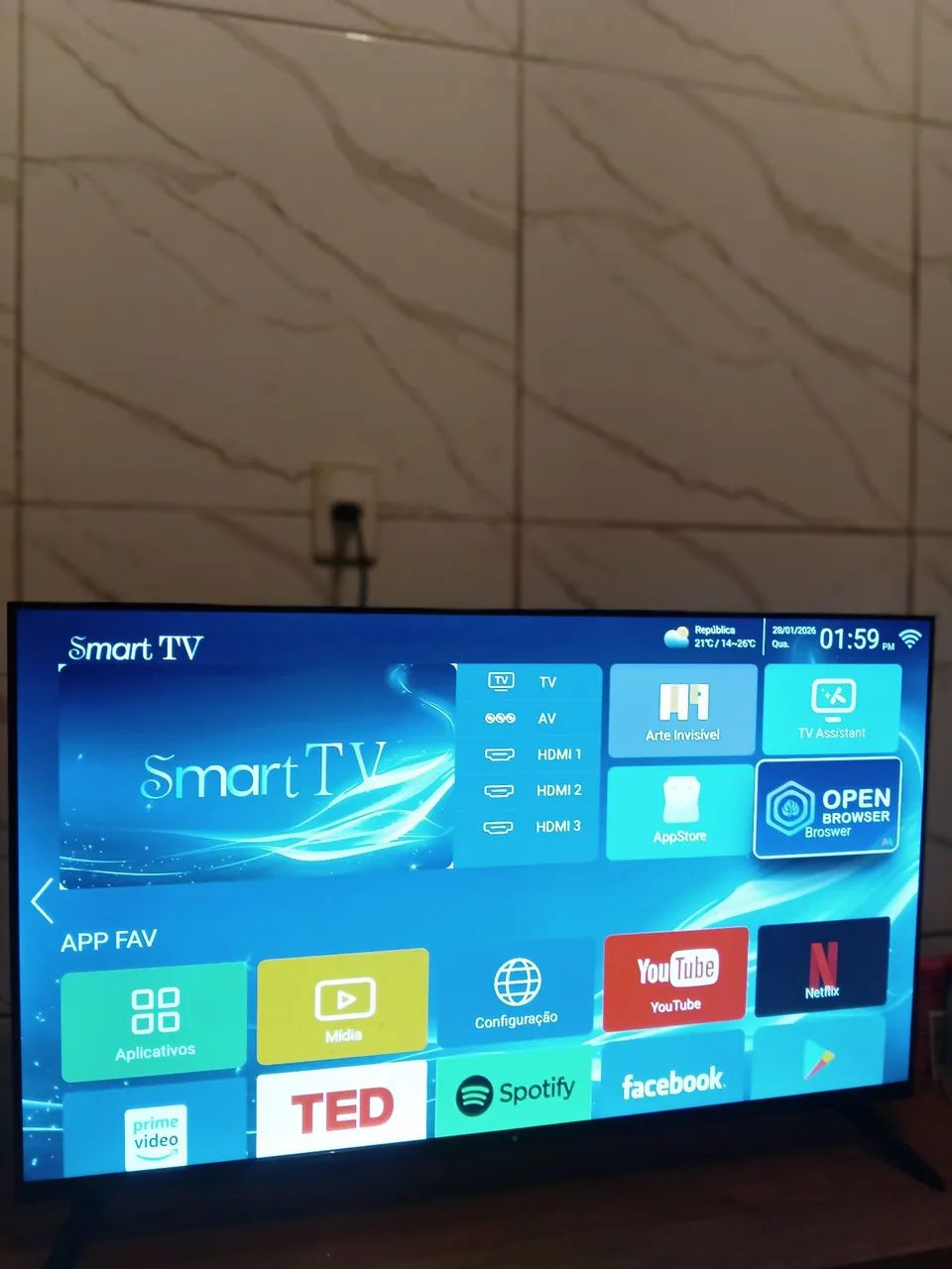 SMART TV 42 5 MESES DE USO  - Foto 4