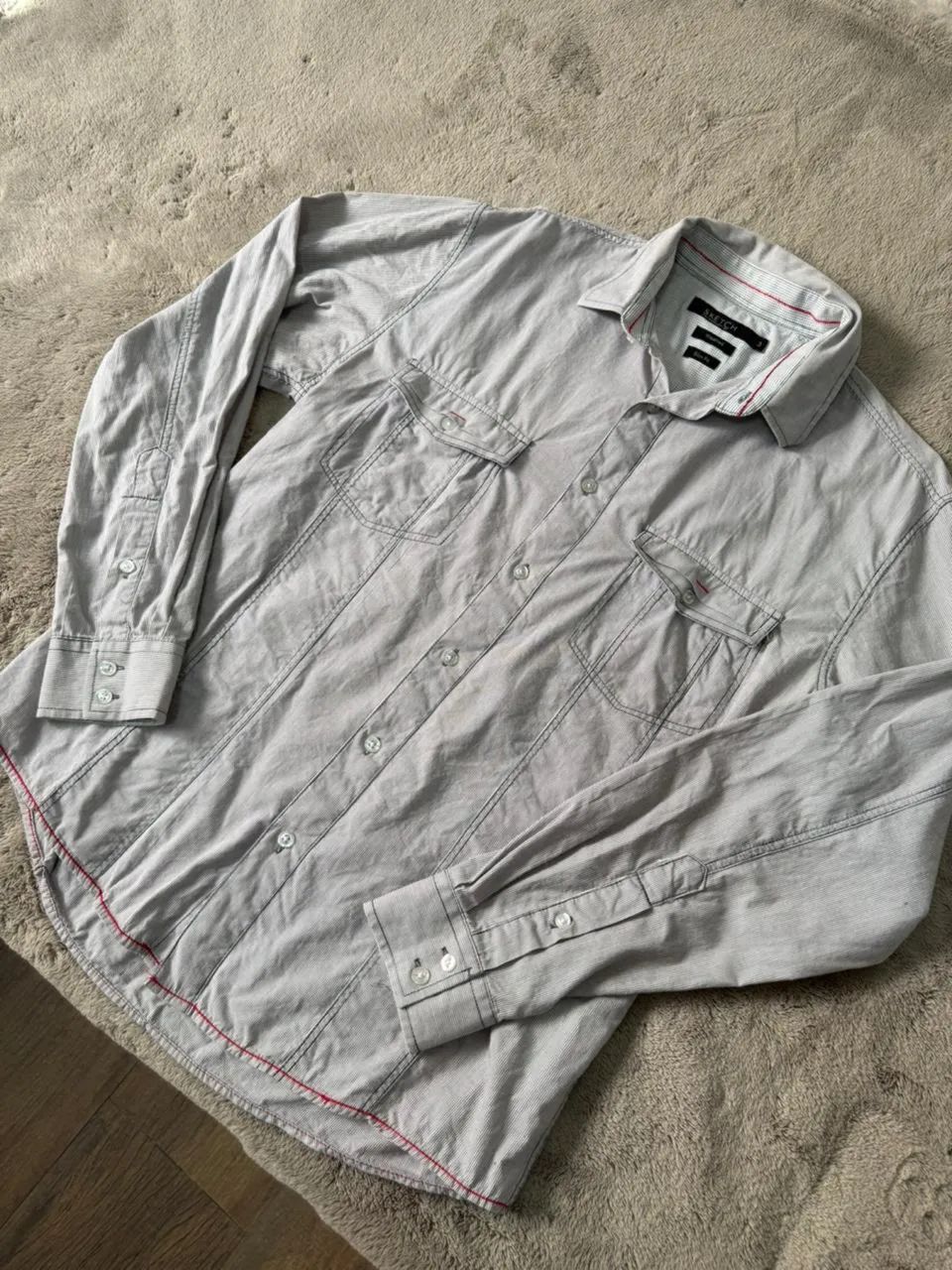 camisa sketch listrada 