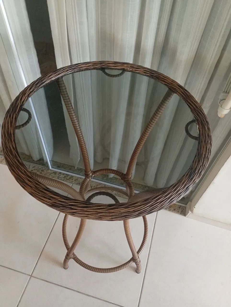 Conjunto Bistrô Junco Fibra Vime Sintético - Foto 3