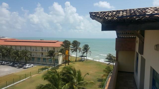 Excelente flat mobiliado em ponta negra beira mar - Foto 5