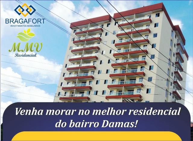 Apartamentos para alugar no Bairro Damas, 03 quartos opções de 01 e 02 vagas de garagem