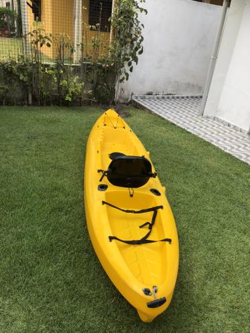 Vendo Caiaque Barracuda junto com vela! - Foto 4