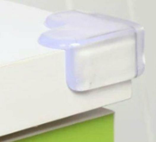Kit com 4 Protetores de Quina Canto Mesas / Cantoneira