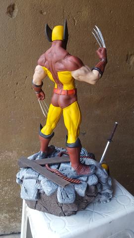 Estátua Wolverine peça de coleção - Foto 5