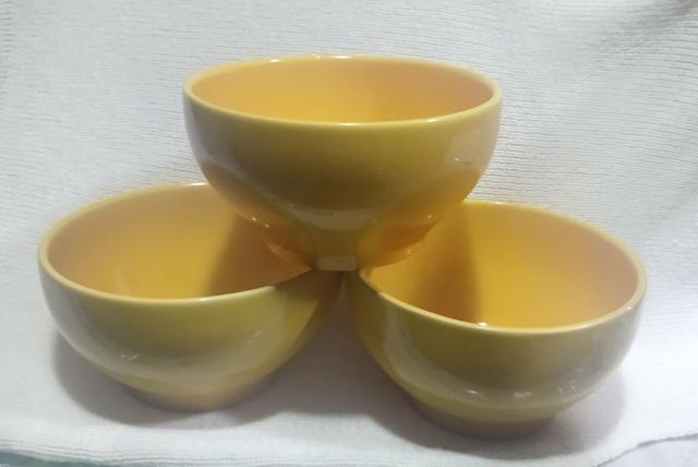 Tigela Bowl 600ml amarela