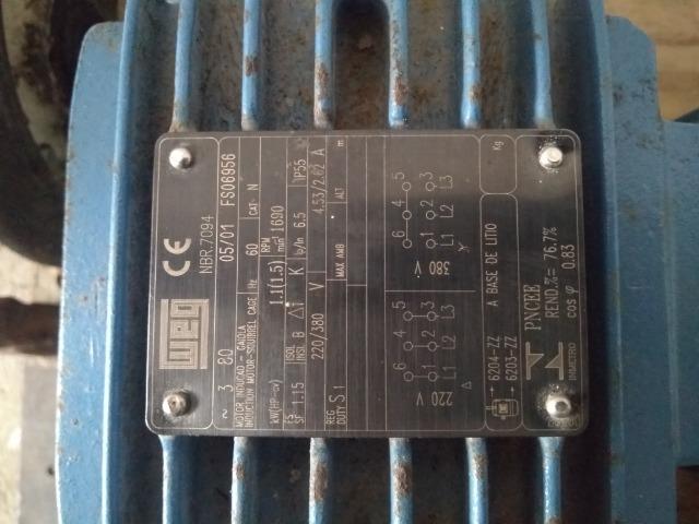 Motor de indução trifásico 4 polos - Foto 5