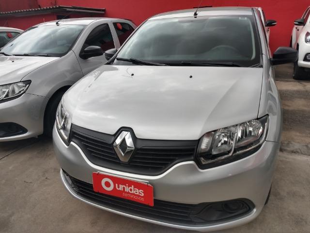 Renault Logan 2018 Authentique 1.0- 12v, completo