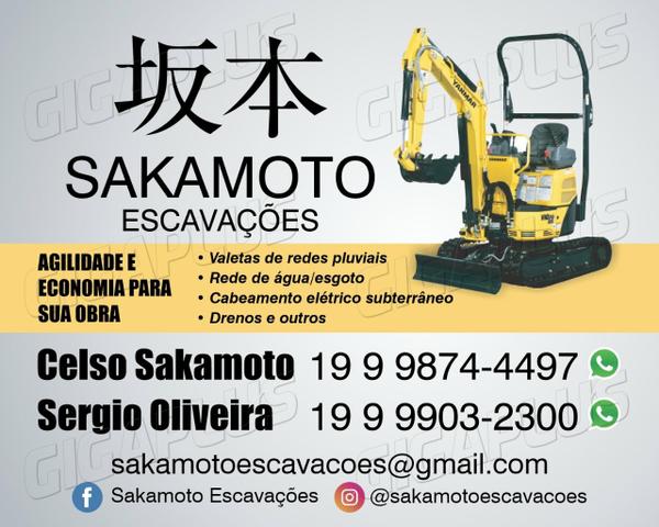 Sakamoto escavações