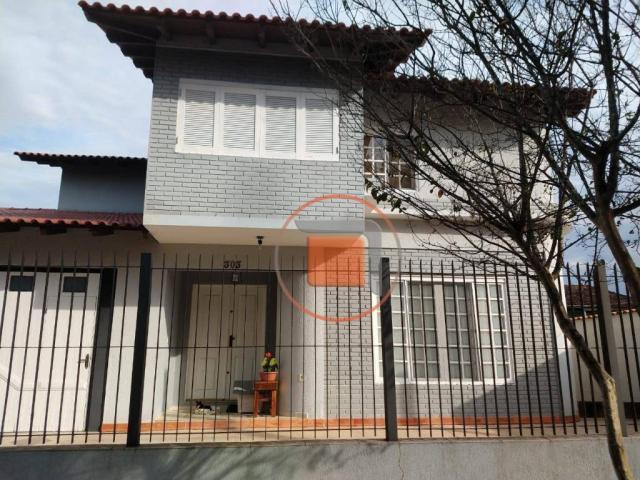 Casa com 3 dormitórios à venda, 276 m² por - bela vista - gravataí/rs