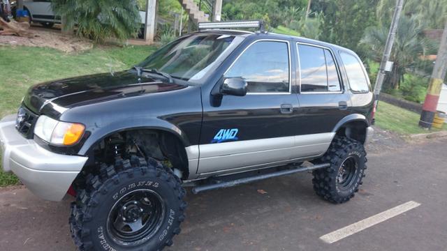 Sportage 4x4 nao jeep nem troller, camionete para trilha - Foto 3