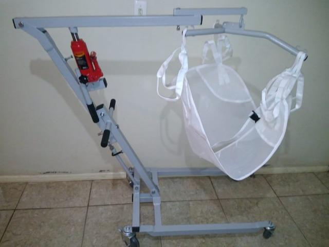 Guincho hidráulico Dobrável para pacientes acamados (para carro) **