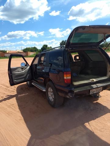 Vendo Blazer S10 Dlx, cor azul, Ano 97/98 turbo diesel 4x2 - Foto 9