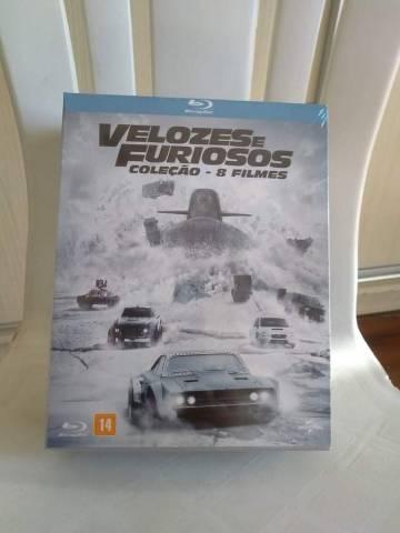 Box Blu Ray Velozes e Furiosos - 8 filmes