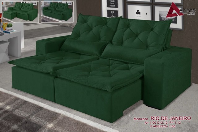 Sala sofá retrátil e reclinável - Foto 5