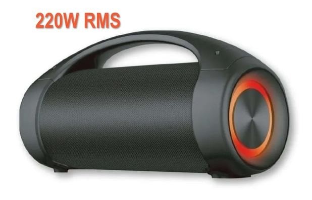 Caixa de Som Super Bazooka 2 220W BT/AUX/USB/TWS/LED **nova na caixa**