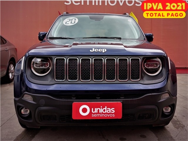 JEEP RENEGADE 2020 1.8 16V FLEX LONGITUDE 4P AUTOMÁTICO