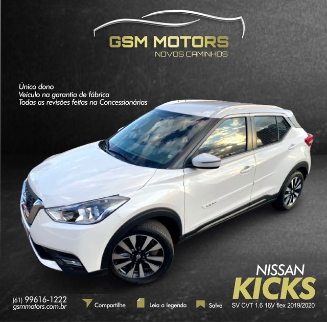 KICKS SV 1.6 16V CVT