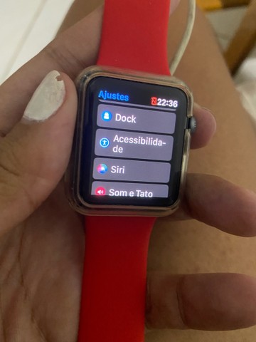 apple watch series 3 42mm cinza