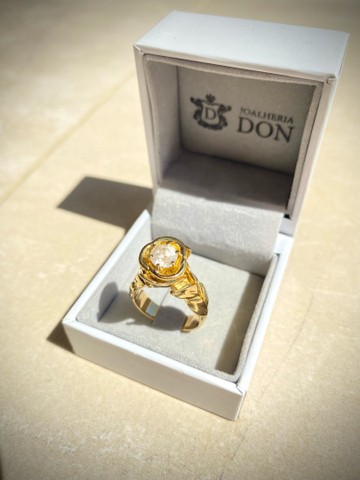 Anel em Ouro 18K 750 14,6 gramas - Foto 2