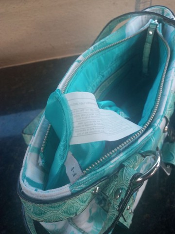 guess turquoise bolsa