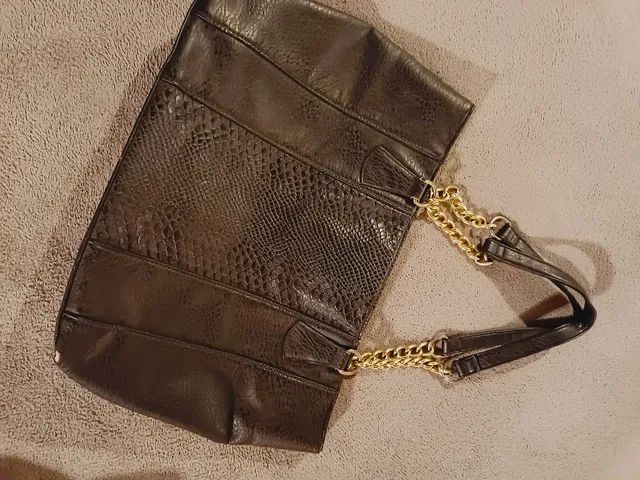 Bolsa preta sintético usada M