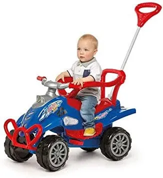 Triciclo velotrol andador com pedal mini moto infantil feminina motoquinha  de brinquedo totoca de 3 rodas motinha